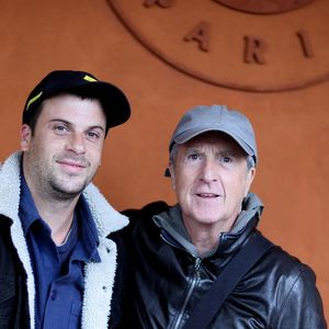 Il a également eu un fils avec Marie Trintignant, Paul

François Cluzet et son fils Paul au village lors des Internationaux de France de tennis de Roland Garros 2024, à Paris, France, le 1er juin 2024. © Jacovides-Moreau/Bestimage