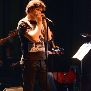 Bertrand Cantat  - Plusieurs artistes ont rendu un nouvel hommage à Alain Bashung avec le spectacle "Dernières nouvelles de Frau Major", le 29/03/2013. @Agence / Bestimage