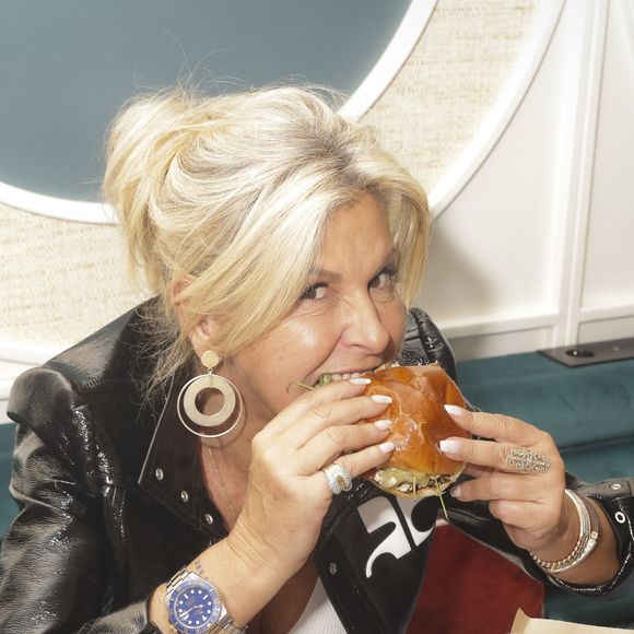 Exclusif - Caroline Margeridon - Personnalités à la 2ème soirée "Patins" au restaurant de l’Hôtel Kimpton, le Montecito à Paris le 23 novembre 2023.
© Jack Tribeca/Bestimage