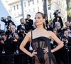 Quant à la top model russe Natasha Poly, elle avait misé, l'année dernière, sur une tenue très sexy qui tenait davantage du maillot du bain que de la robe de soirée !
Natasha Poly - Montée des marches du film "Emilia Perez" lors du 77ème Festival International du Film de Cannes, au Palais des Festivals à Cannes. Le 18 mai 2024. © Jacovides-Moreau / Bestimage