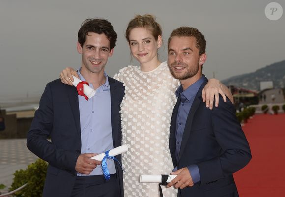 François Nambot, Noémie Schmidt et Geoffrey Couet - Redcarpet du 30ème Festival du Film de Cabourg. Le 10 juin 2016
© Coadic Guirec / Bestimage