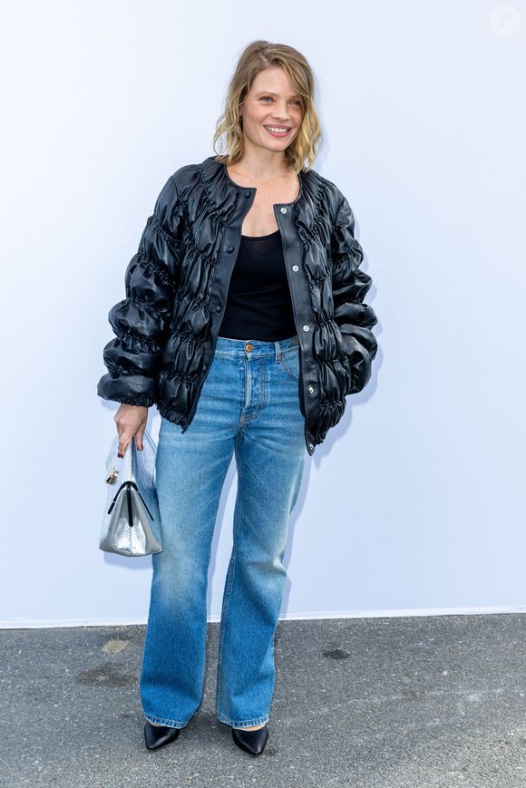 Mélanie Thierry au photocall du défilé Chloé prêt à porter femme Printemps/Été 2024 lors de la Fashion Week de Paris (PFW), au Palais de Tokyo, à Paris, France, le 28 septembre 2023. © Olivier Borde/Bestimage