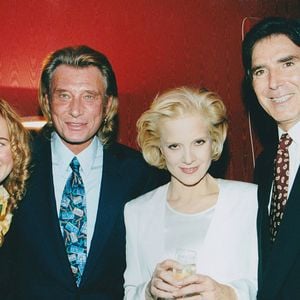 Archives - Johnny Hallyday, Laeticia,  Sylvie Vartan et Tony Scotti Olympia
JLPPA / Bestimage