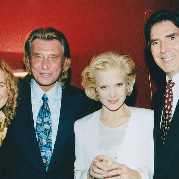 Archives - Johnny Hallyday, Laeticia,  Sylvie Vartan et Tony Scotti Olympia
JLPPA / Bestimage