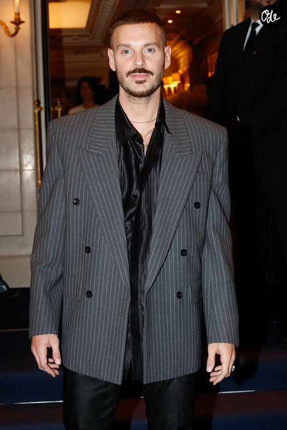 Exclusif - Matt Pokora - Arrivées de la 12ème édition du Global Gift Gala à l'hôtel Four Seasons George V à Paris, le 5 octobre 2024. 

© Christophe Clovis / Bestimage
