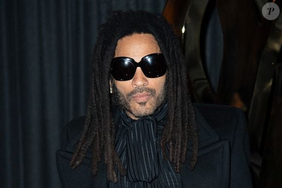 Lenny Kravitz assiste au défilé Yves Saint Laurent Womenswear Spring-Summer 2025 dans le cadre de la Fashion Week de Paris, à Paris, France, le 24 septembre 2024. 
Photo par Aurore Marechal/ABACAPRESS.COM