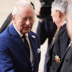 Le roi Charles III d'Angleterre et Camilla Parker Bowles, reine consort d'Angleterre, arrivent au Vatican à Rome, le 23 octobre 2025. Photo par PA Photo/ Bestimage