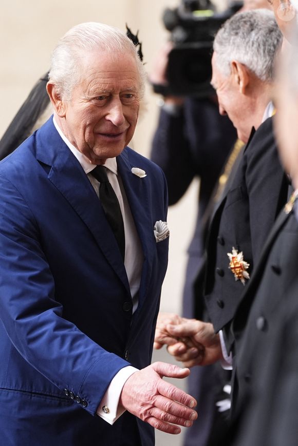 Le roi Charles III d'Angleterre et Camilla Parker Bowles, reine consort d'Angleterre, arrivent au Vatican à Rome, le 23 octobre 2025. Photo par PA Photo/ Bestimage