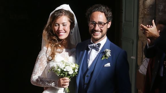 Photo inédite du mariage d'Emilie Broussouloux avec Thomas Hollande en Corrèze : la journaliste évoque une coïncidence touchante