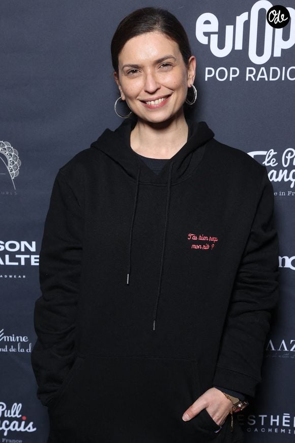 Lucie Bernardoni participe à la « Pop Up Influence Party » organisée par Aurélien Cassirame, à Paris, le 2 février 2025, en France. Photo de Jérôme Domine/ABACAPRESS.COM