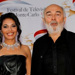 Saïda Jawad et Gérard Jugnot à la cérémonie d'ouverture du 51ème Festival de la Tv de Monaco le 6 juin 2011. 

JLPPA / Bestimage