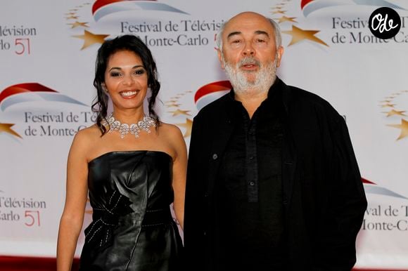 Saïda Jawad et Gérard Jugnot à la cérémonie d'ouverture du 51ème Festival de la Tv de Monaco le 6 juin 2011. 

JLPPA / Bestimage