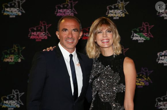 Nikos Aliagas et sa compagne Tina - 21ème édition des NRJ Music Awards au Palais des festivals à Cannes le 9 novembre 2019. © Dominique Jacovides/Bestimage