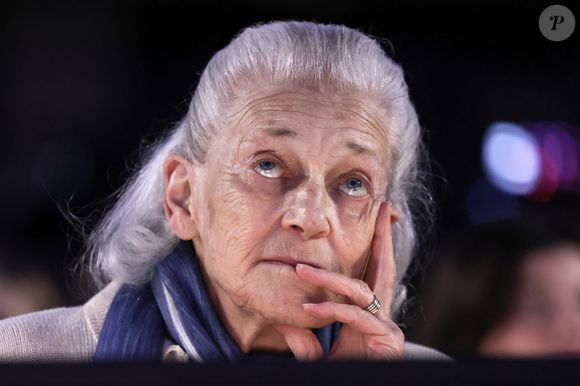 L’UNESCO rend hommage à Robert Badinter, ancien ministre de la Justice et Président du Conseil constitutionnel français, lors d’un débat avec plus de 700 élèves de Paris et d’Île-de-France, en présence d’Élisabeth Badinter et d’Audrey Azoulay, directrice générale de l’UNESCO, à Paris, France, le 10 décembre 2024. © Stéphane Lemouton / Bestimage