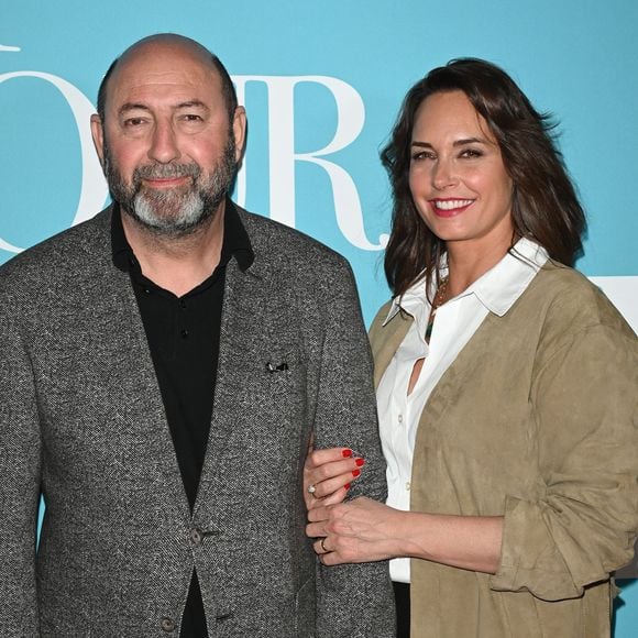 Kad Merad et sa femme Julia Vignali - Avant-première du film "La Vie pour de vrai" au cinéma Pathé Wepler à Paris le 18 avril 2023. © Coadic Guirec/Bestimage