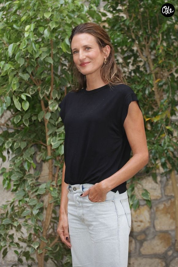 Camille Cottin au photocall du film 'Dix pour cent' lors de la 19ème édition du festival du film francophone d'Angoulême, France, le 29 août 2026. © Coadic Guirec/Bestimage