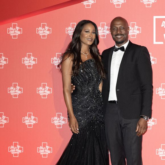 Jennifer Galap et Harry Roselmack assistent au 76ème Gala de la Croix Rouge de Monaco, le 12 juillet 2025 à Monte-Carlo, Monaco. 
Photo par David NIVIERE/ABACAPRESS.COM