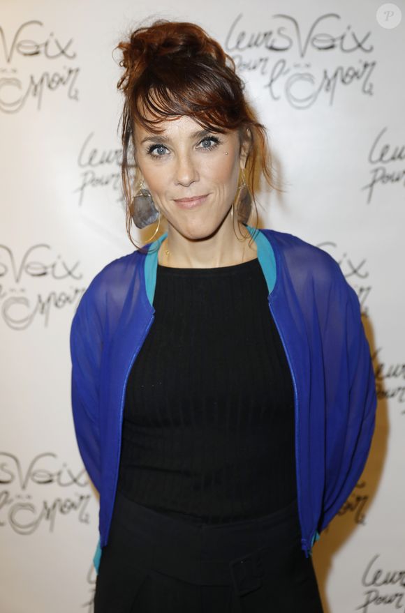 Zaz - Photocall de la 10ème édition du concert caritatif "Leurs voix pour l'espoir" au profit de la fondation ARCAD (Aide et recherche en Cancérologie Digestive) et la lutte contre le cancer du pancréas à l'Olympia à Paris le 11 octobre 2021. © Marc Ausset-Lacroix - Pierre Perusseau / Bestimage