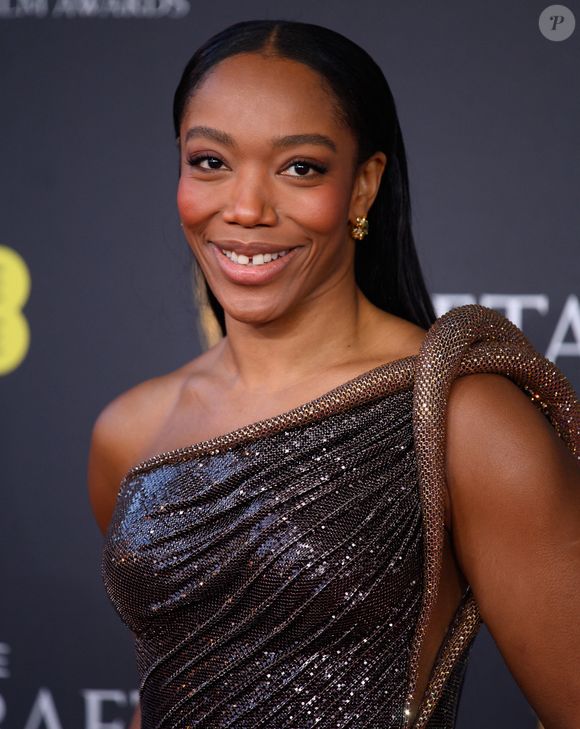 Naomi Ackie - Photocall de la 78ème cérémonie des British Academy Film Awards (EE BAFTA) au Royal Albert Hall à Londres, le 16 février 2025.
©GOFF INF / BESTIMAGE