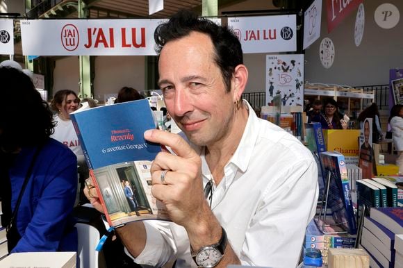Thomas B Reverdy - Festival du Livre de Paris 2025 au Grand Palais à Paris le 11 avril 2025. © Cédric Perrin / Bestimage