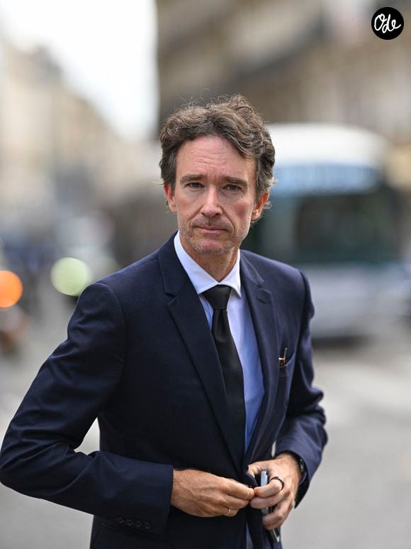 Antoine Arnault -  Obsèques de Silvita Gallienne (née Baronne Silvita de Posch Pastor) en l'église Saint-Philippe du Roule à Paris.
© Agence / Bestimage