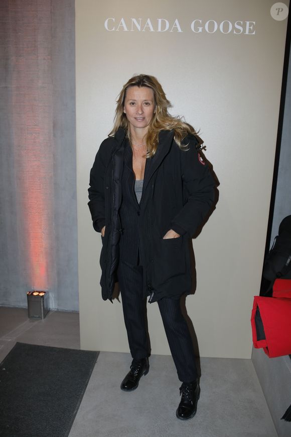 Exclusif - Sarah Lavoine - Soirée à l'occasion de l'ouverture de la nouvelle boutique "Canada Goose" au 283 rue Saint-Honoré dans le 8ème arrondissement à Paris le 23 janvier 2020. © Christophe Clovis/Bestimage