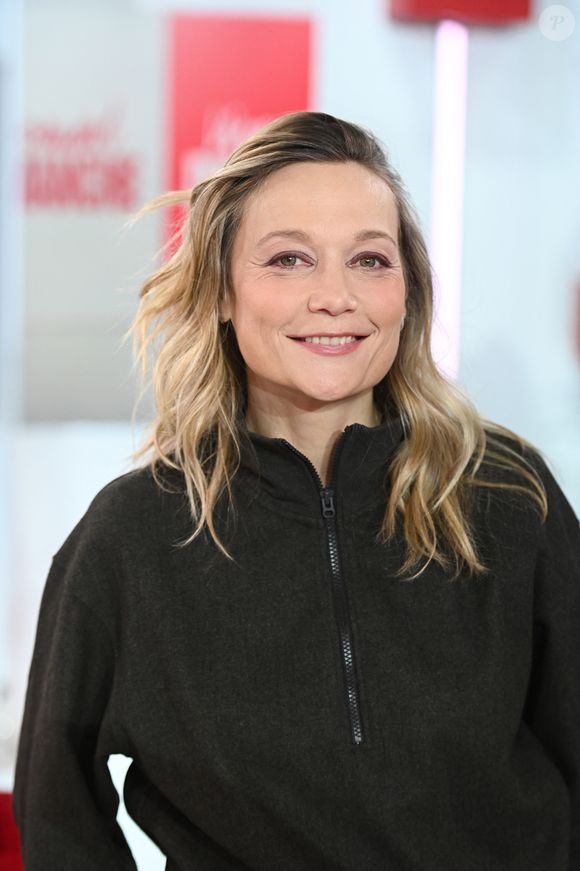 Exclusif - Caroline Vigneaux lors de l'enregistrement de l'émission "Vivement dimanche" au studio Rive Gauche, présentée par M. Drucker avec une diffusion sur France 3 le 25 janvier 2026. © Guillaume Gaffiot/Bestimage