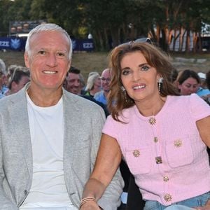 Les jours de match, Didier Deschamps tient toutefois à ce que son épouse soit toujours installée au même endroit dans les tribunes.

Didier Deschamps et sa femme Claude durant la 2ème soirée de la seconde édition des Théâtrales d'Eze avec Mélanie Page dans la pièce "Je m'appelle Georges" à l'oppidum du Col d'Eze, le 3 août 2024.

© Bruno Bebert / Bestimage