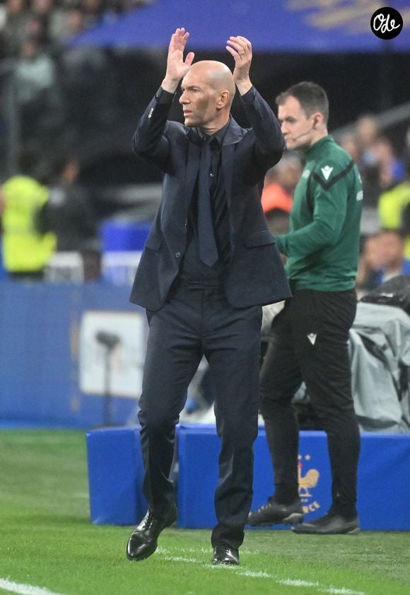 Zinedine Zidane - Ligue des Nations - France Vs Belgique (4-1) au Stade de France à Saint-Denis le 5 octobre 2026. © Christian Liewig / Bestimage