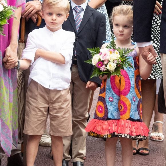 Au cours desquels ils apparaissent toujours dans des tenues de circonstances...

Le prince Jacques de Monaco et la princesse Gabriella de Monaco assistent au pique-nique annuel de Monaco le 6 septembre 2019 à Monaco. Photo by David Niviere/ABACAPRESS.COM