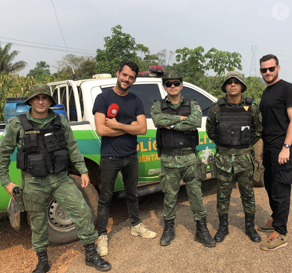 Le journaliste Baptiste Des Monstiers sur Instagram