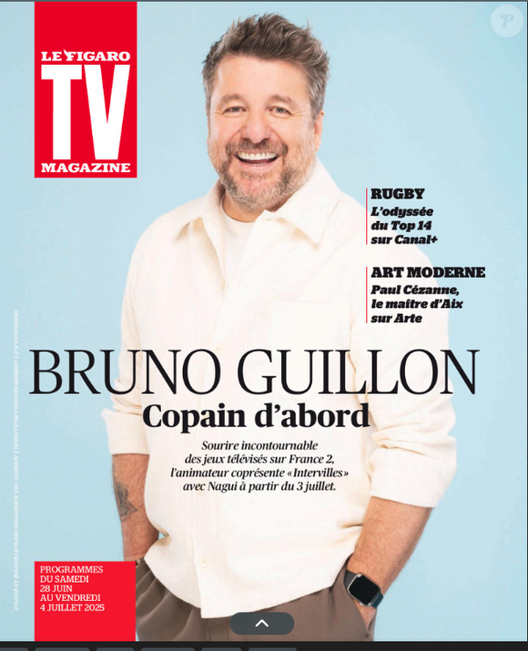 Bruno Guillon, "Figaro TV Magazine", 27 juin 2025.