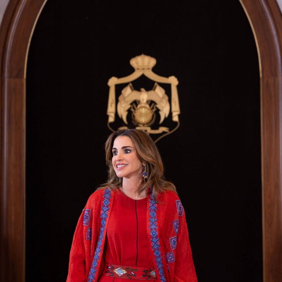 La reine Rania de Jordanie participe à l'Iftar pour les femmes soldats de l'armée jordanienne et le personnel de sécurité féminin à Amman le 26 mars 2025. Photo par Dana Press / Bestimage