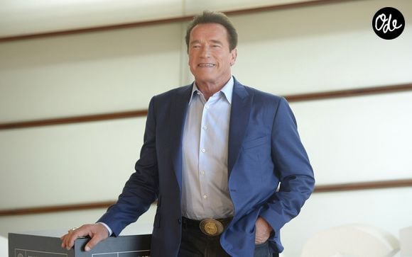 Arnold Schwarzenegger au photocall du film "Wonders of the Sea 3D" lors du 65ème Festival du Film de San Sebastian. 
AGENCE / BESTIMAGE