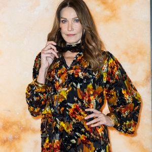 Carla Bruni - Photo Call pour Le Défilé « Saint Laurent »Collection Prêt-à-Porter Automne/Hiver 2025-2026" lors de la Fashion Week de Paris (PFW), le 11 mars 2025. © Olivier Borde /Bestimage