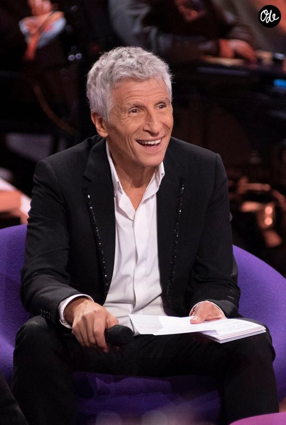 Nagui lors du 39ème Téléthon, le plus grand événement annuel de collecte de fonds en France avec 30 heures de transmission en direct à la télévision, le 6 décembre 2025 au Studio du Lendit, La Plaine Saint Denis (93), France. Photo par Vincent Gramain/ABACAPRESS.COM
