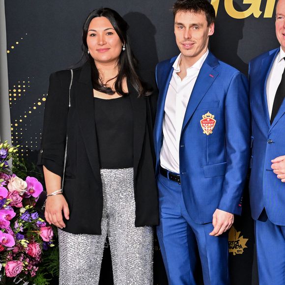Louis et Marie Ducruet durant la soirée de Gala au Fairmont Hotel à Monaco après  la cinquième édition de la Fight Aids Cup, un match de football caritatif qui s'est déroulé au stade Louis II à Monaco, le 22 janvier 2025
© Bruno Bebert / Bestimage