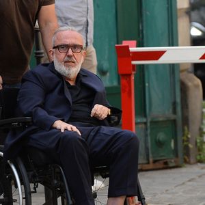 Dominique Farrugia - Les célébrités lors de l'hommage rendu aux obsèques de Françoise Coquet au cimetière de Montmartre à Paris le 24 juillet 2026.