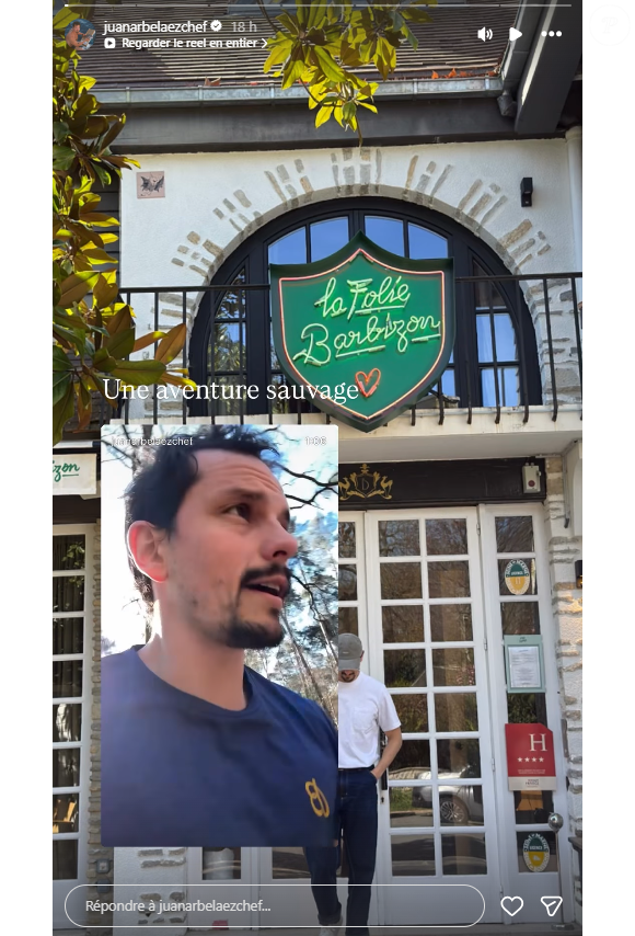 Sur Instagram, ils ont levé le voile sur ce havre de paix enchanteur et bucolique.

Juan Arbelaez s'est offert une escapade en famille à Barbizon.