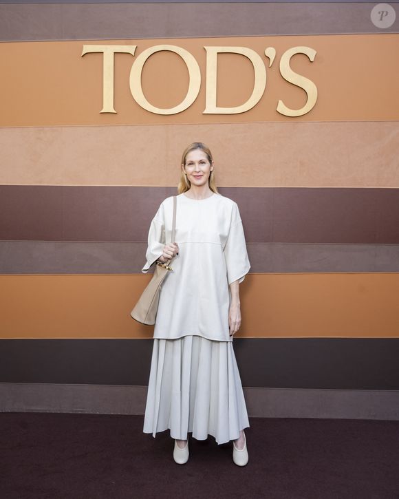 Kelly Rutherford - Photocall du défilé Tod's lors de la Fashion Week de Milan (MFW), à Milan, Italie, le 28 février 2025. © Max Montingelli/SGP/Bestimage