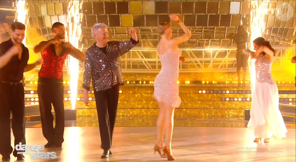 Il est question ici de Nelson Monfort
"Danse avec les stars", capture d'écran TF1.
