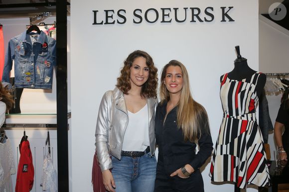 Exclusif - Charlotte Namura (Téléfoot), Vanessa Le Moigne (beIN Sports) - Inauguration de la boutique "Les Soeurs K" à Paris, le 26 mai 2016. © CVS/Bestimage