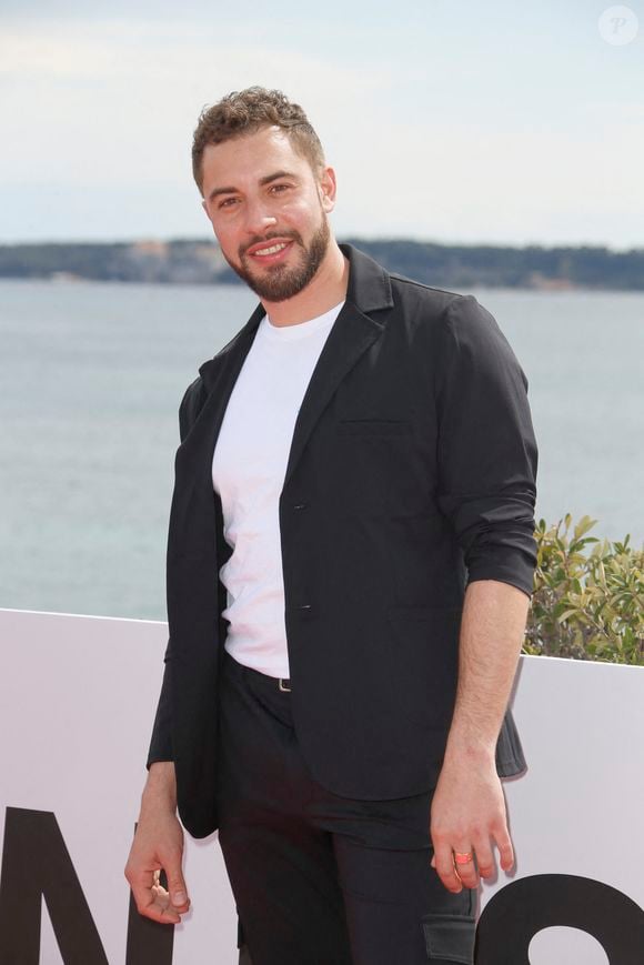 Marwan Berreni de PLUS BELLE LA VIE
CANNESERIES SAISON 5 au Palais des Festivals et des Congrès de Cannes, samedi 2 avril 2022. © Christophe Aubert via Bestimage