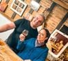 Mais leur exploitation viticole a fait face à la grêle, la sécheresse et le mildiou
Pierre et Frédérique de L'amour est dans le pré ©pierrefredlamourestdanslepre