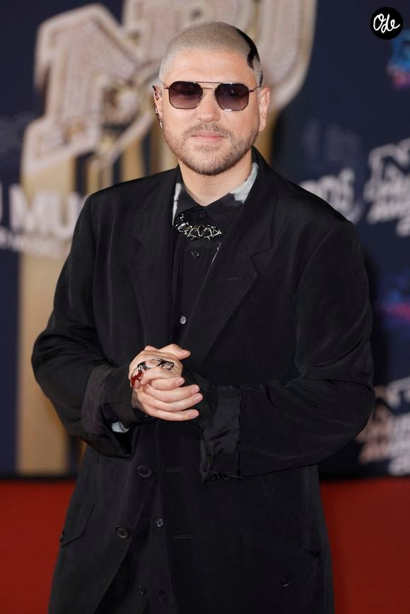 Mosimann lors de la 27 ème édition des NRJ MUSIC AWARDS au Palais des festivals et des congrès, à Cannes vendredi 31 octobre 2025. © Christophe Aubert via Bestimage