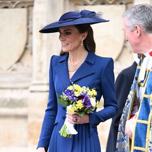 Catherine - Princesse de Galles quitte le service annuel de célébration du Jour du Commonwealth à l'Abbaye de Westminster, Londres. Backgrid UK/ Bestimage