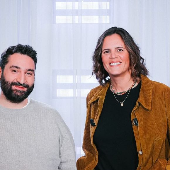 Laure Manaudou dans l'émission "Clique" présentée par Mouloud Achour et diffusée le 13 janvier 2025 sur Canal Plus