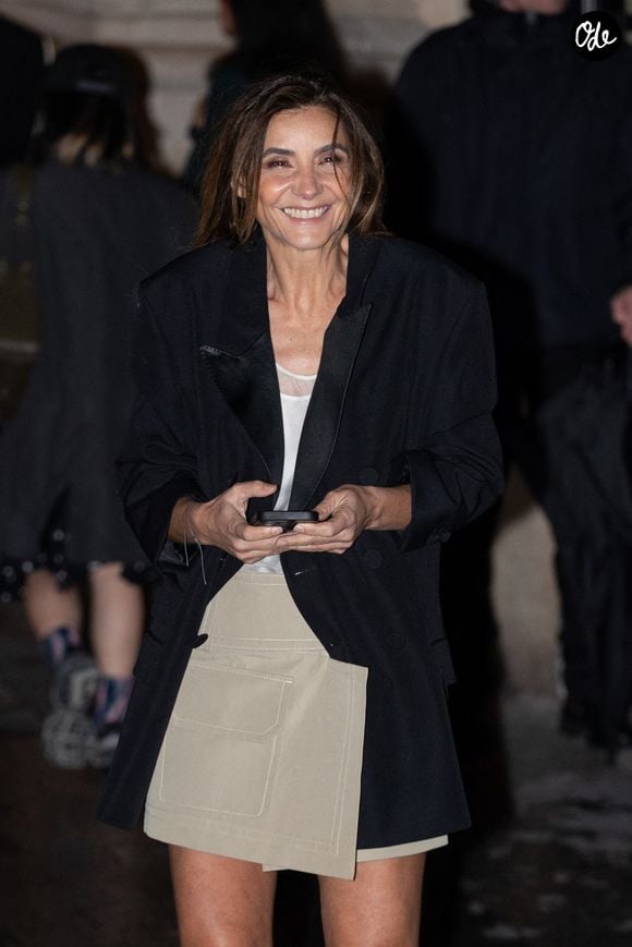 Clotilde Courau est arrivée au défilé AMI Paris Menswear Fall/Winter 2026-2027 dans le cadre de la semaine de la mode à Paris le 21 janvier 2026 à Paris, France. Photo by Nasser Berzane/ABACAPRESS.COM