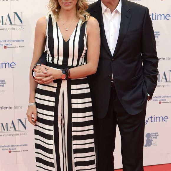 Richard Gere et sa compagne Alejandra Silva - Première du film "Norman: The Moderate Rise and Tragic Fall of a New York Fixer" au cinéma Callao à Madrid, Espagne, le 31 mai 2017. © Bestimage