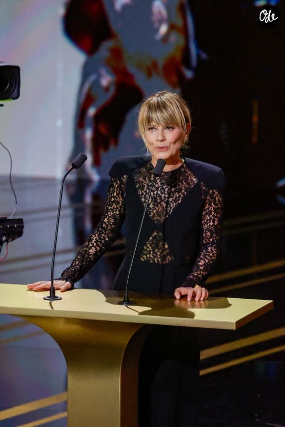 Marina Foïs lors de la 51ème cérémonie des César à l'Olympia à Paris, France, le 26 février 2025 © Borde-Jacovides/Bestimage